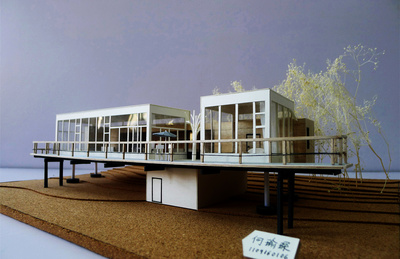 從建筑模型到空間敘事 探索何Rachel在站酷的建筑設計世界